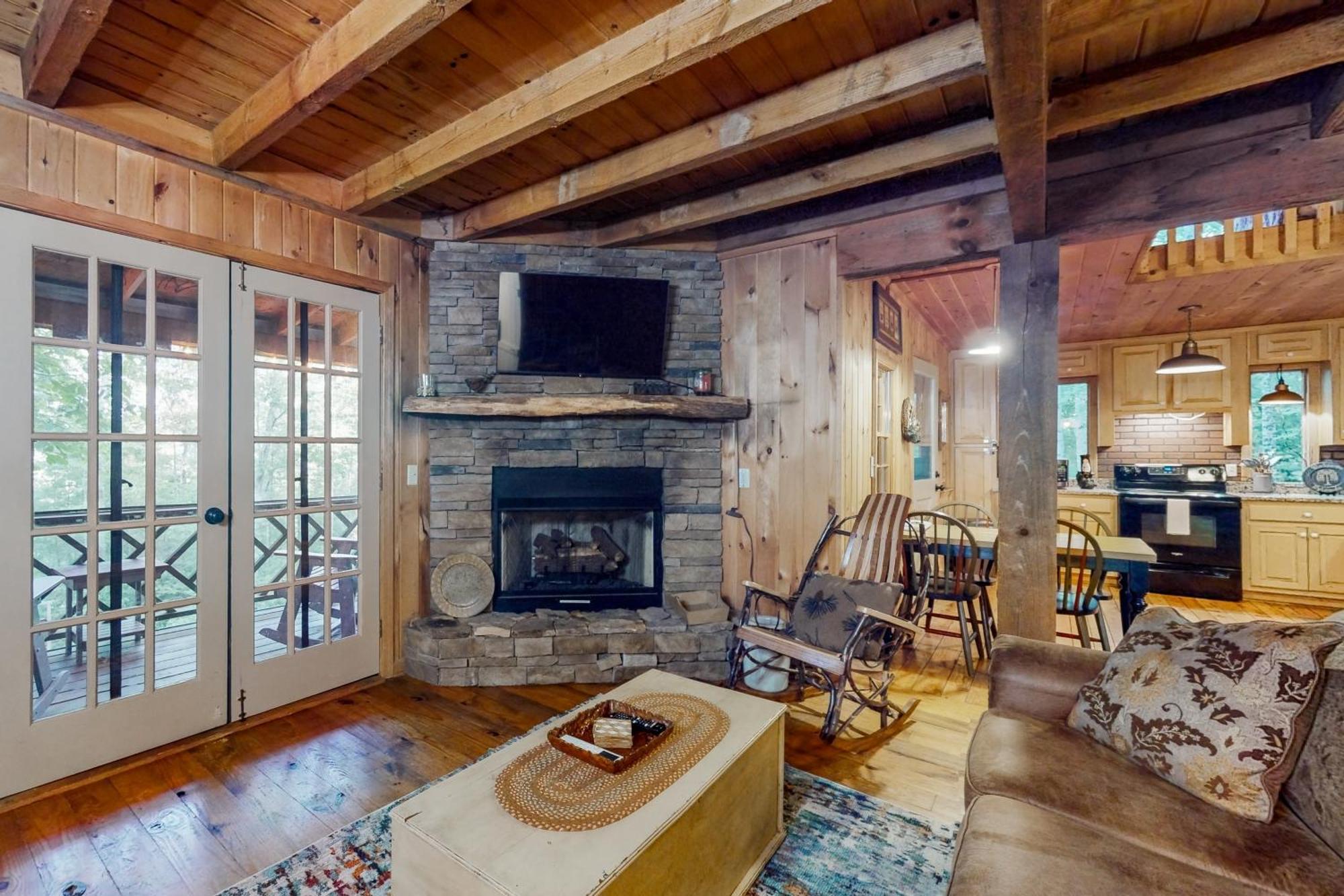 Lazy Days Cabin ブルーリッジ山脈 エクステリア 写真