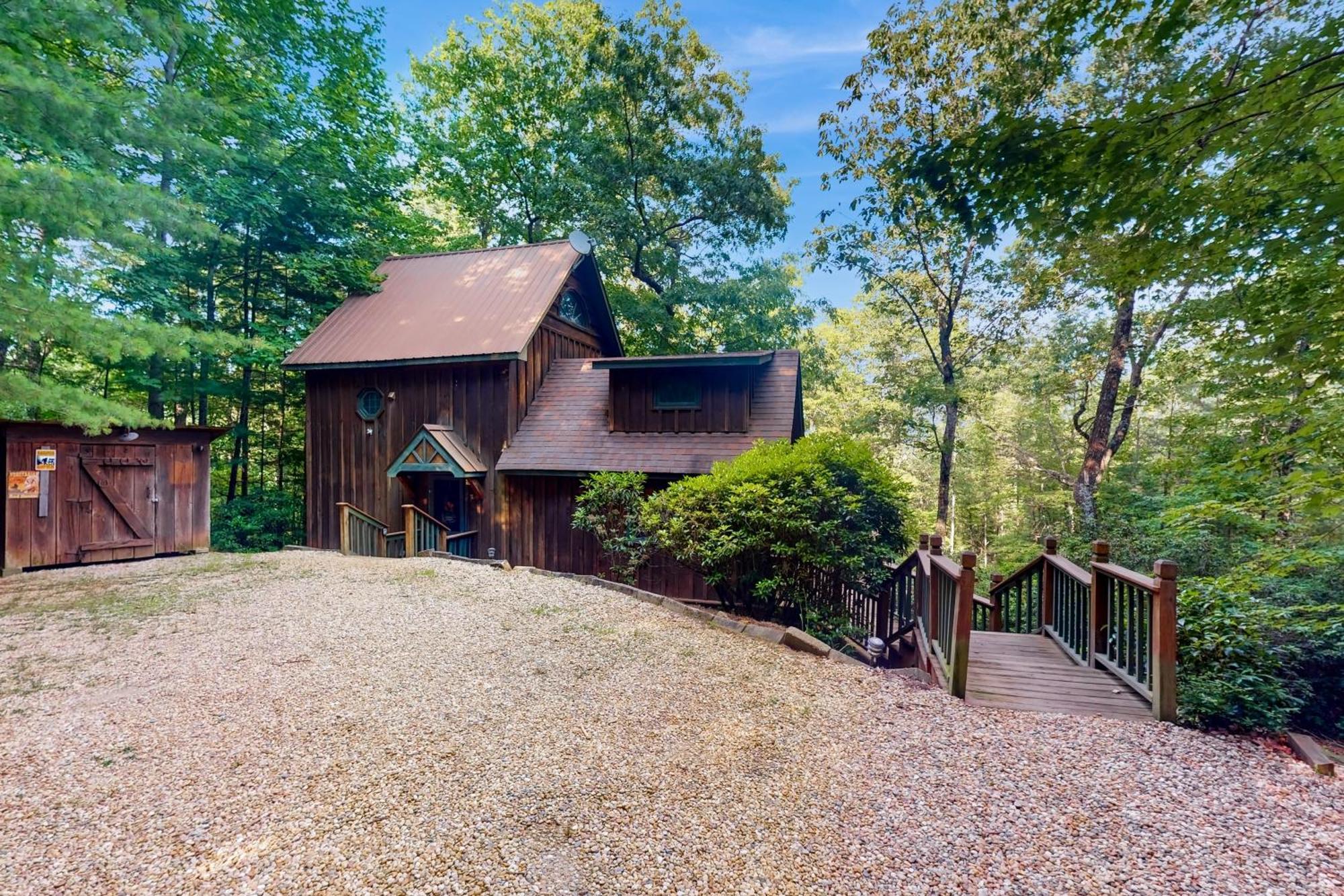 Lazy Days Cabin ブルーリッジ山脈 エクステリア 写真